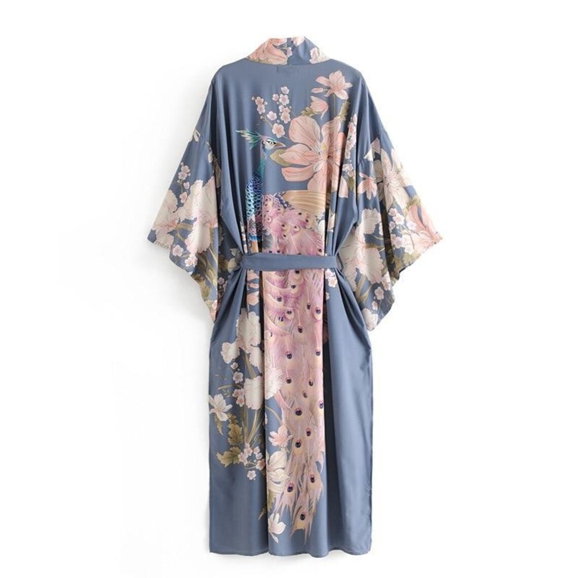 Beautiful Satin Silk Kimono Etsy