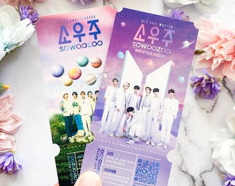 bts ticket etsy