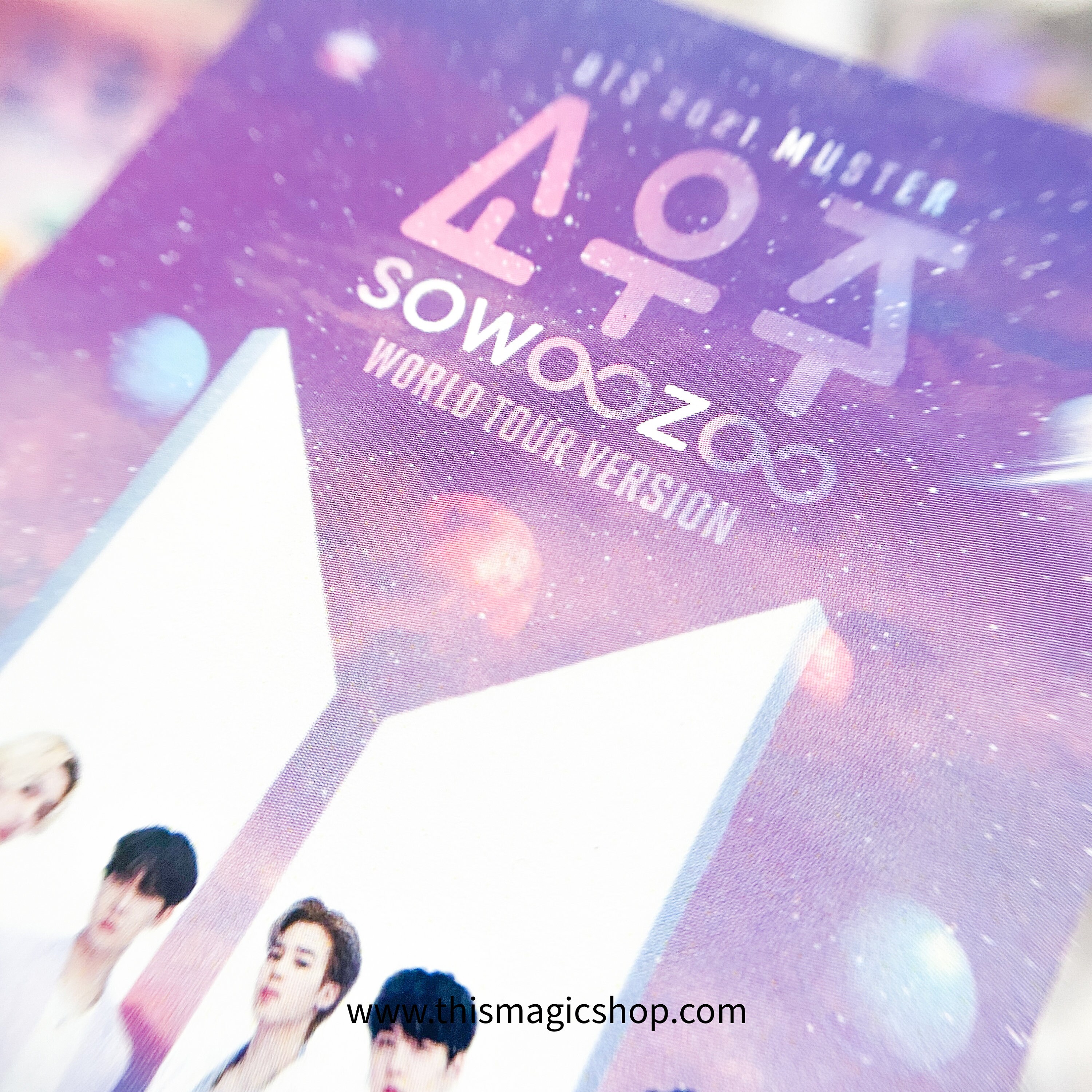 bts muster ticket sowoozoo ticket 2021 commemorative