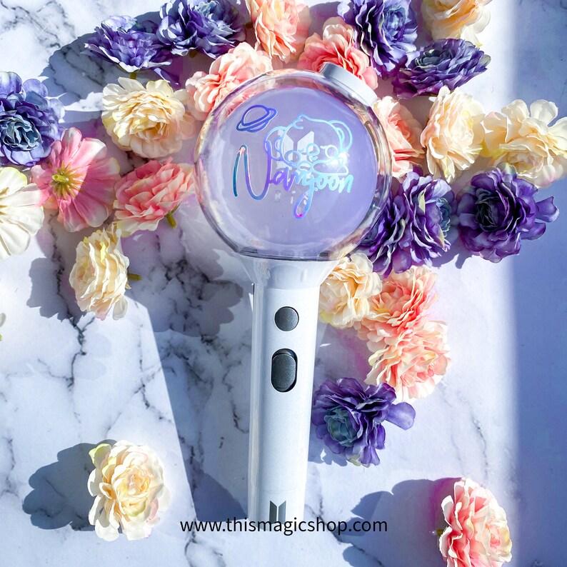 BTS ARMY Bomb SE Lightstick Skin Kpop Decal Sticker glitter Etsy