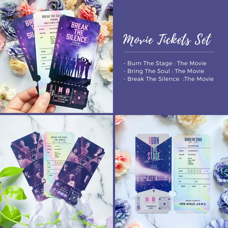 bts ticket mots sure bring the soul bangbangcon in the etsy