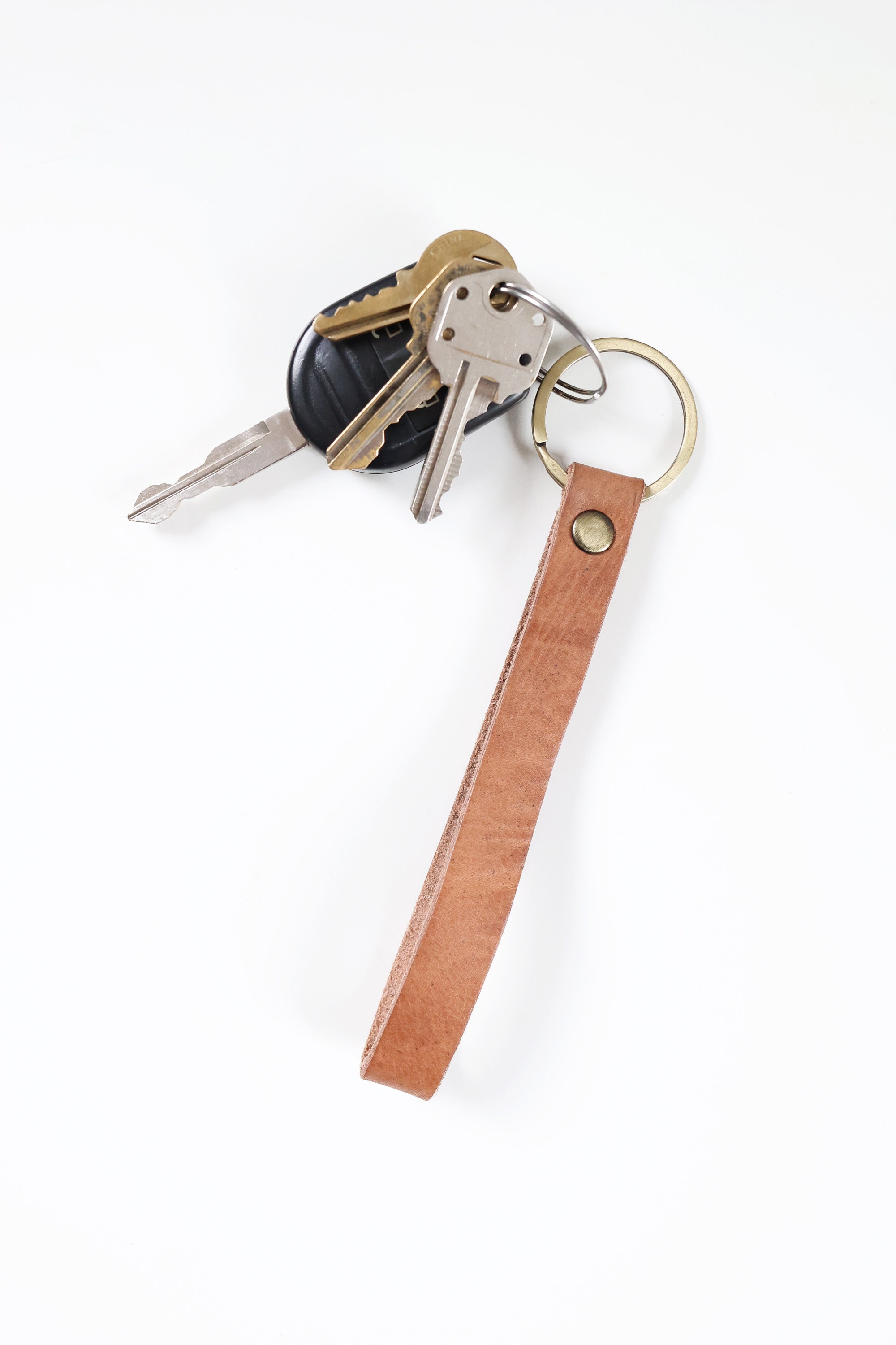 Atlas Keychain Wristlet | Unisex Keyring Leather Gift for Atlas Keychain Wristlet | Unisex Keyring Leather Gift for