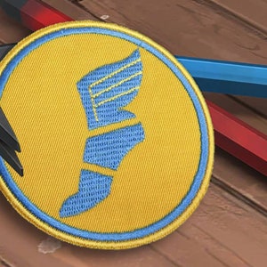 TF2 Scout Hook and loop patch / Handmade Team Fortress embroidery / Iron-on Cosplay patch / Team blu Sleeve patch / Sew-on Airsoft gift