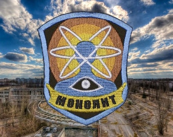 Monolith Stalker Patch, Stalker 2 Patch, Stalker Cosplay Patch, Stalker Monolith Patch, Ukrainian Army Sleeve Patch, Stalker Game Gift