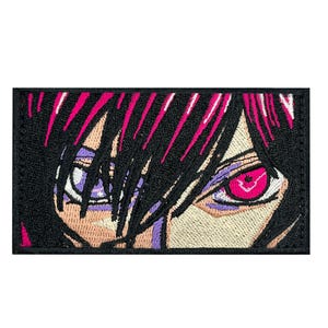 Anime Augen Patch / Anime Stickerei / Manga Patch / Anime Patch / Anime gestickt Patch / Manga Stickerei / Anime Geschenk