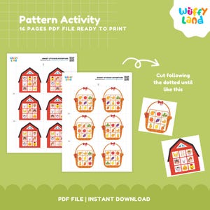 Pattern Recognition Activity for Kids – 16 Pages of Fun Learning ...