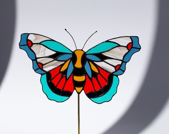 Stained Glass Butterfly, Butterfly Suncatcher, Butterfly for Tables  and Shelves, Home Decor