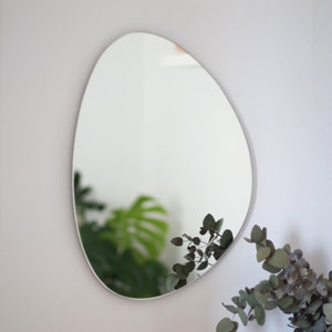 Asymmetrical Wall Mirror, Organic Hanging Mirror, Aesthetic Mirror, Modern Mirror, Wall Decoration