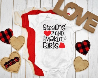 valentine onesie for baby girl