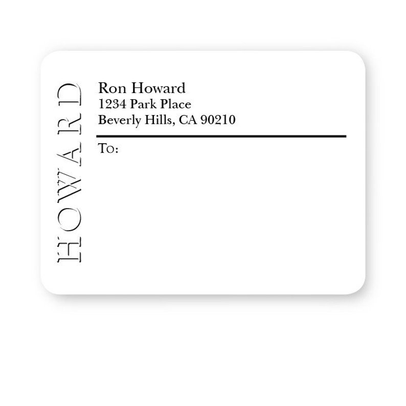 125 Stylized Shipping Labels / Custom Mailing Labels / Etsy