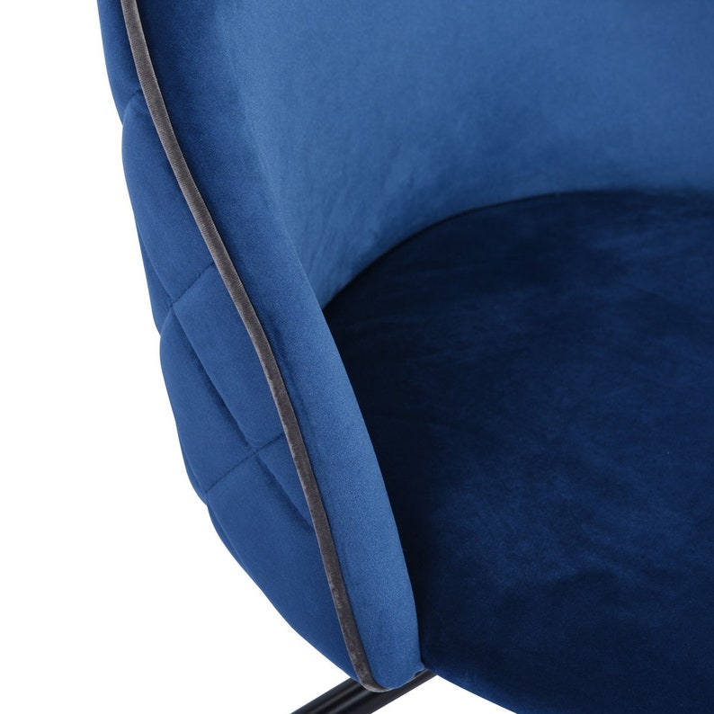 Office Chair Ergonomic Velvet Retro Computer Chair Etsy