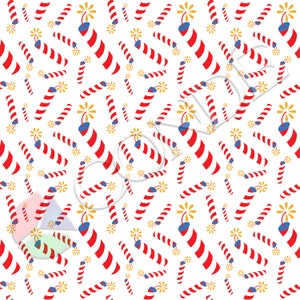 Fully Editable  Pattern Clipart, Vector Graphic, Background, Digital Paper, Download - Fireworks