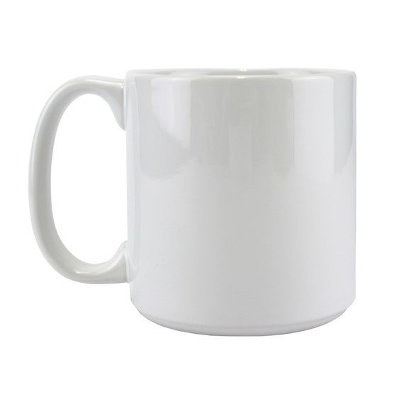 Conde Bulk Mugs Sublimation Blank Ceramic Mug White, Sublimation Mugs 20oz  Extra Large (Case of 24)