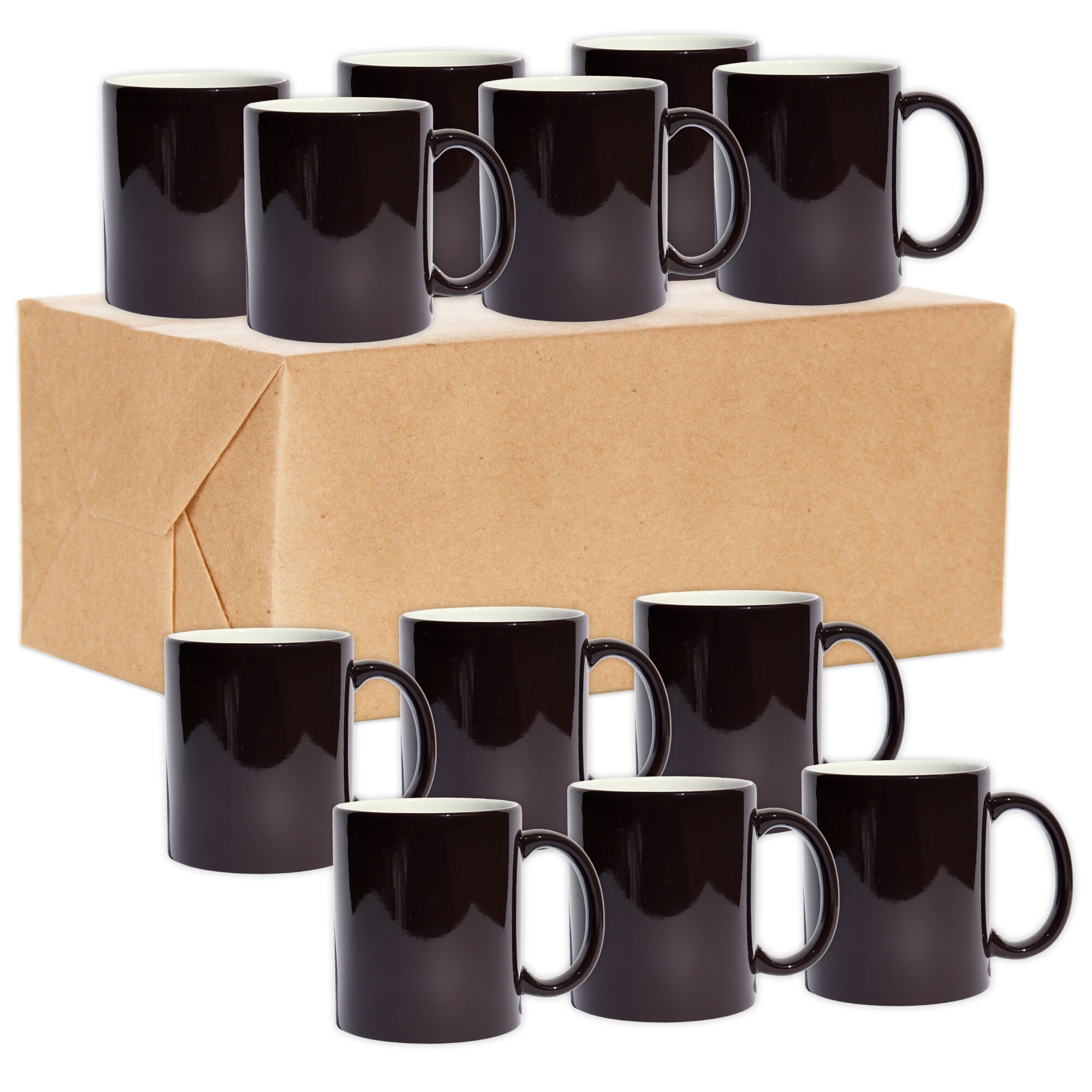 New Golden Glow Sublimation Mugs with Color Inside - Equal Ideas