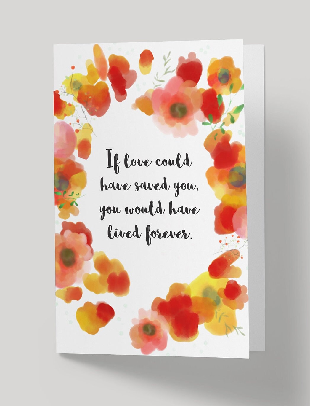 Miscarriage Card // Due Date Sympathy Card //pregnancy & Infant