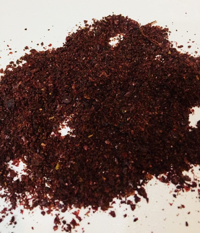 Sumac Powder Arab Herbs Organic Natural Sumac Berries Powder Etsy