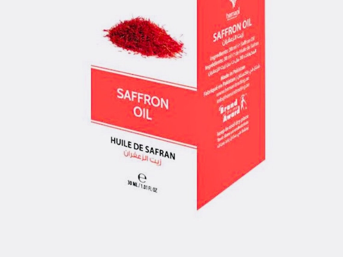 Saffron Oil 30ml Etsy