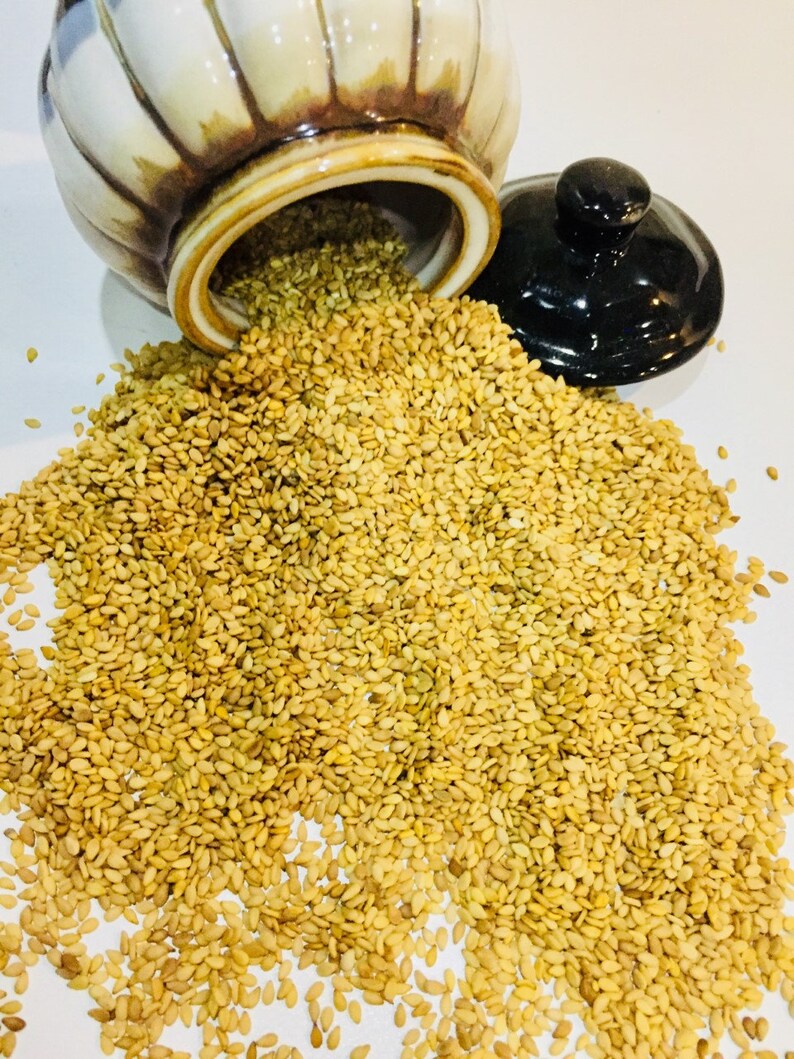 Sesame SEEDS Dried Herb ORGANIC Bulk Sesamum Indicum Herbs Etsy UK