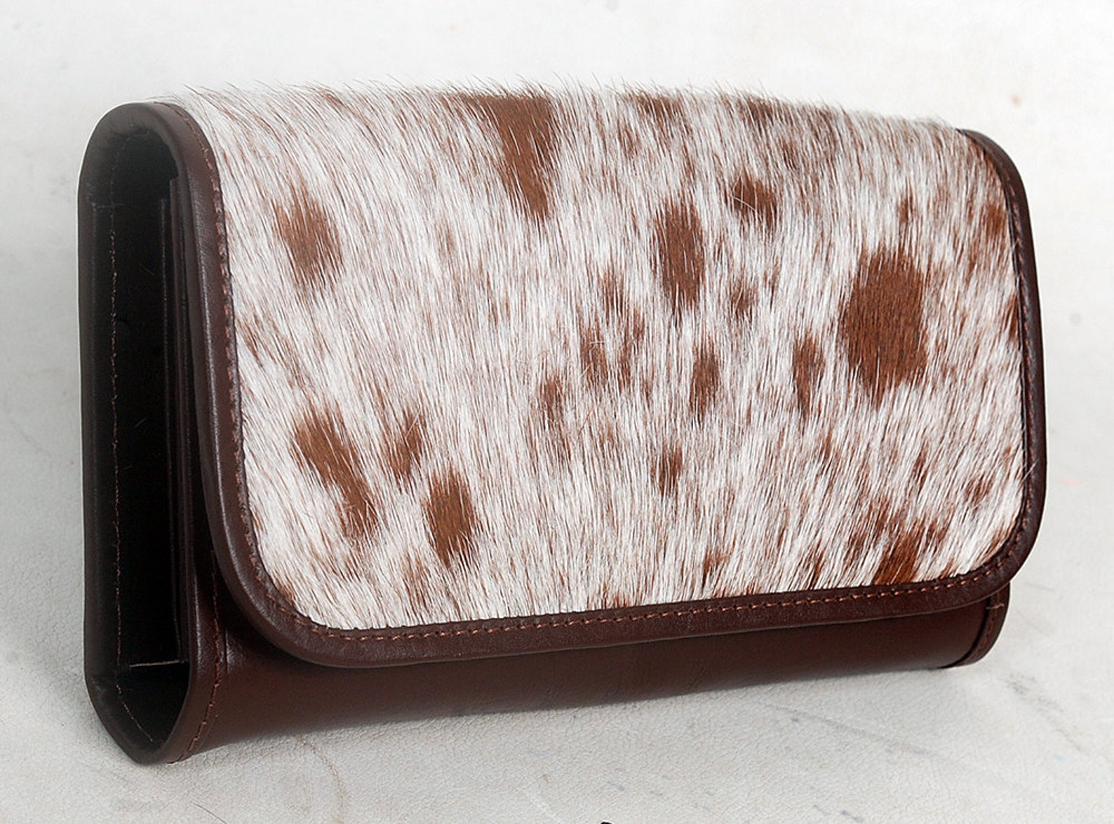 100 Real Cowhide Wallet Real Leather Hair ON Western Ladies Etsy