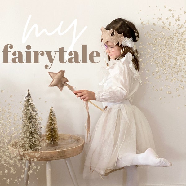 Ebook, instrucciones de costura falda de tul "My Fairytale" talla 74 - 146