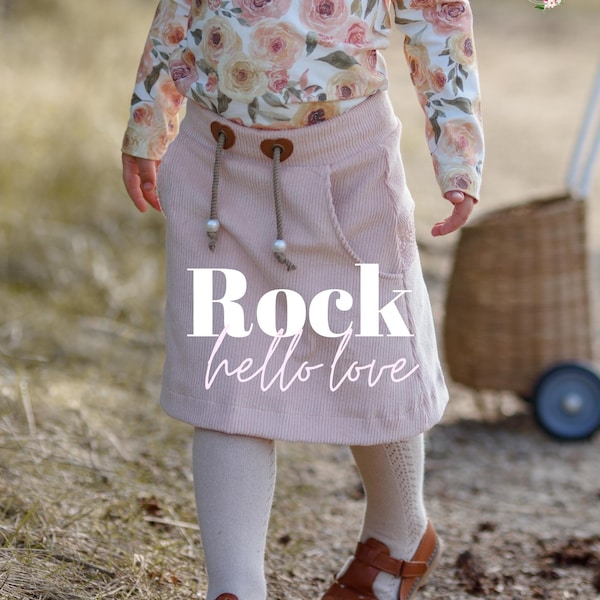 Ebook, sewing pattern skirt "Hello Love"