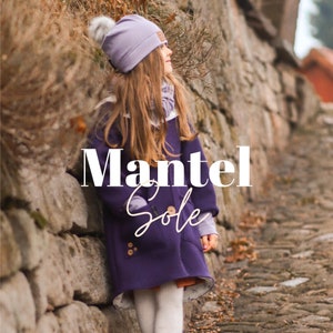 Ebook, sewing pattern children's coat "Sole", size 74 - 140