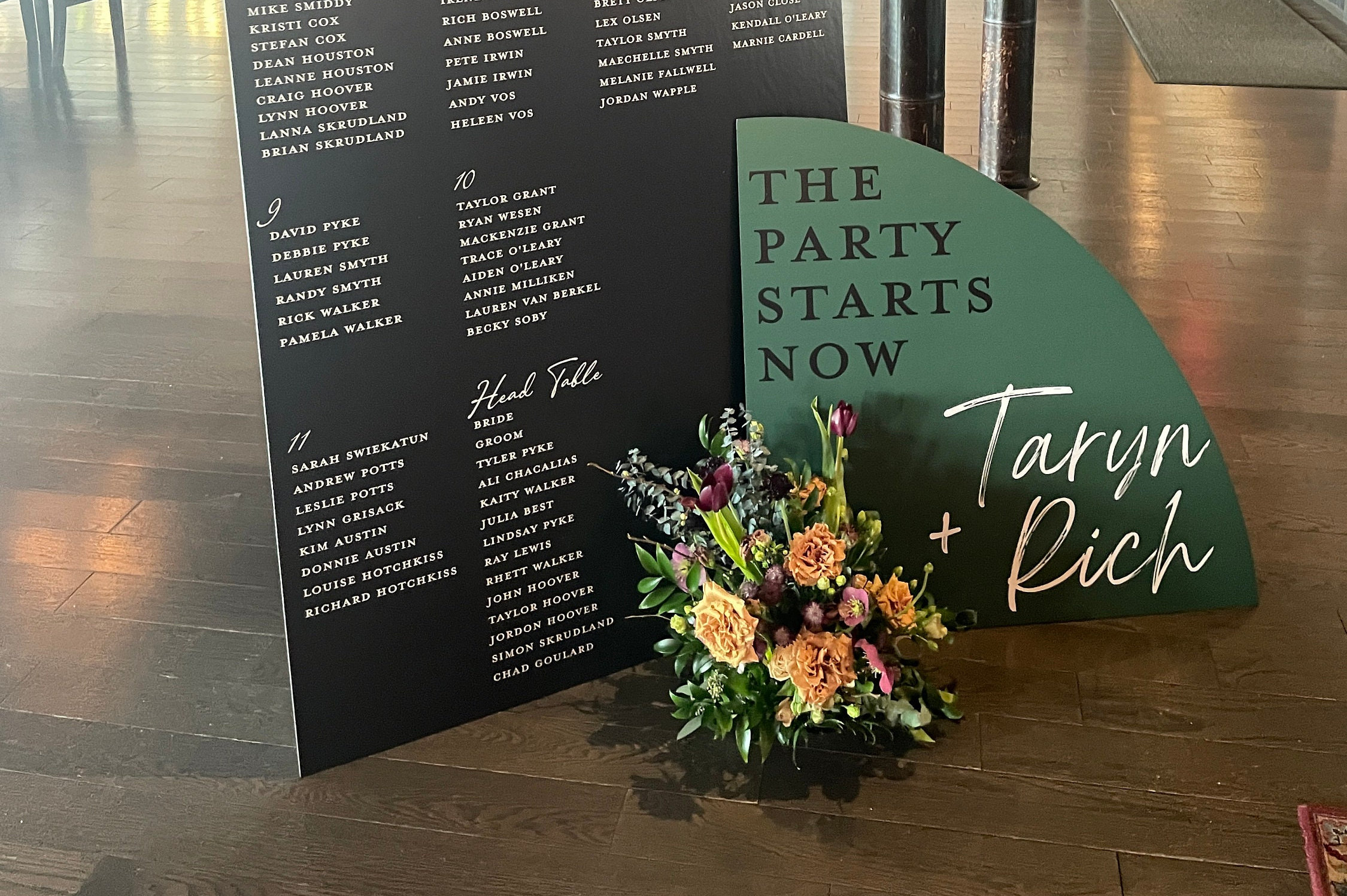 Modern Wedding Welcome and Seating Chart Sign - DIGITAL File //arched ...