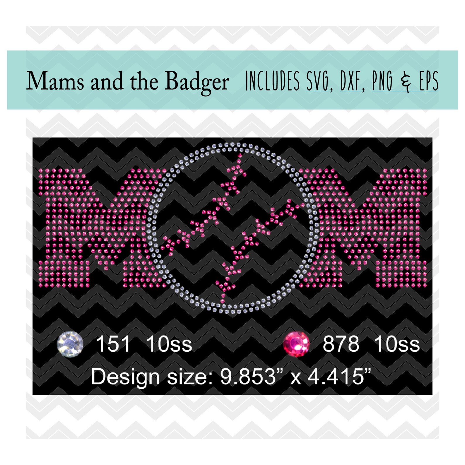 Baseball Mom, Rhinestone Template, Baseball Bling Svg, Rhinestone Svg ...