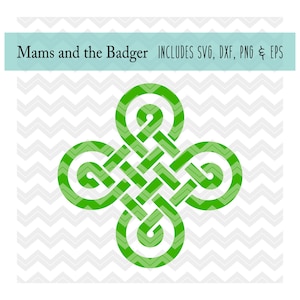 Celtic Knot svg, St. Patrick's Day svg, Irish Cross, Trinity Knot Cut File, Silhouette Cameo, Design Space, Cricut Download, svg dxf png eps
