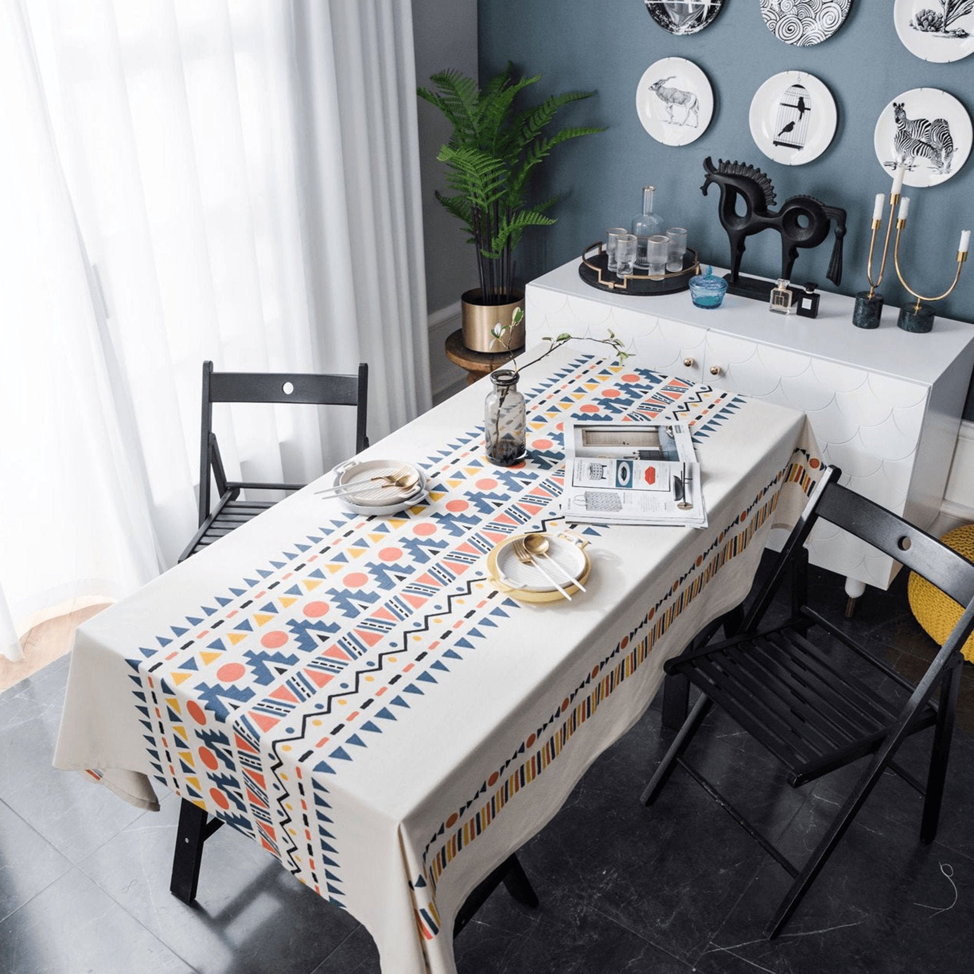 Nappe Boho Imprimée