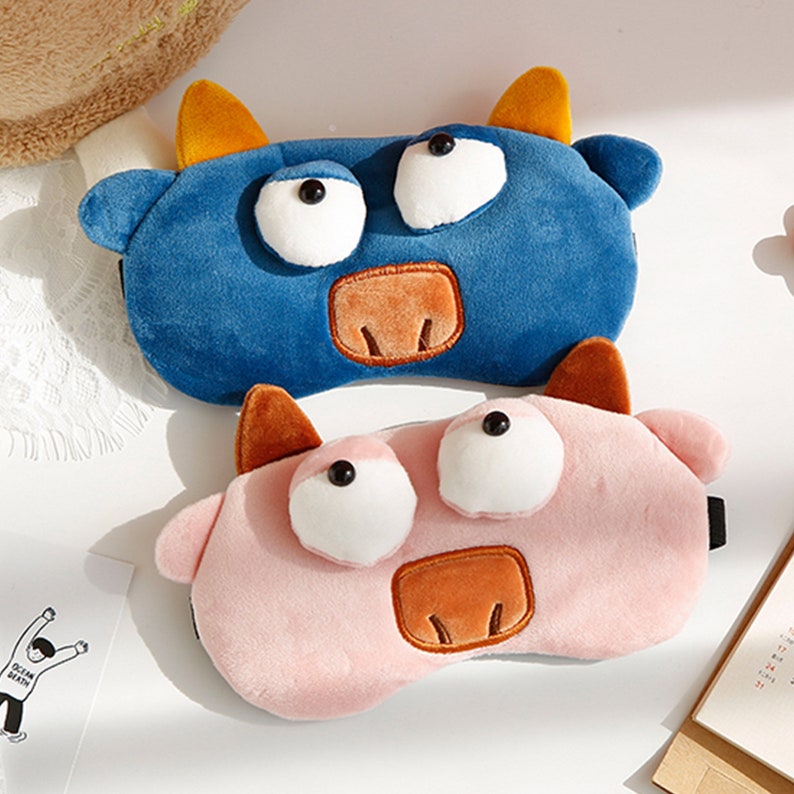 Bull Sleep Mask Funny Eye mask Gift for him