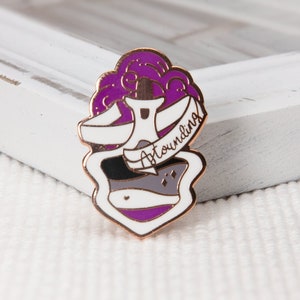 Astounding Asexual Flag Pride Potion Ace Flag LGBTQIA Witch Hard Enamel Pins Rainbow Flag Pride Month Miamouz image 1