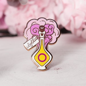Idyllic Intersex Flag Pride Potion | LGBTQIA+ | Witch Hard Enamel Pins | Rainbow Flag | Pride Month | Miamouz