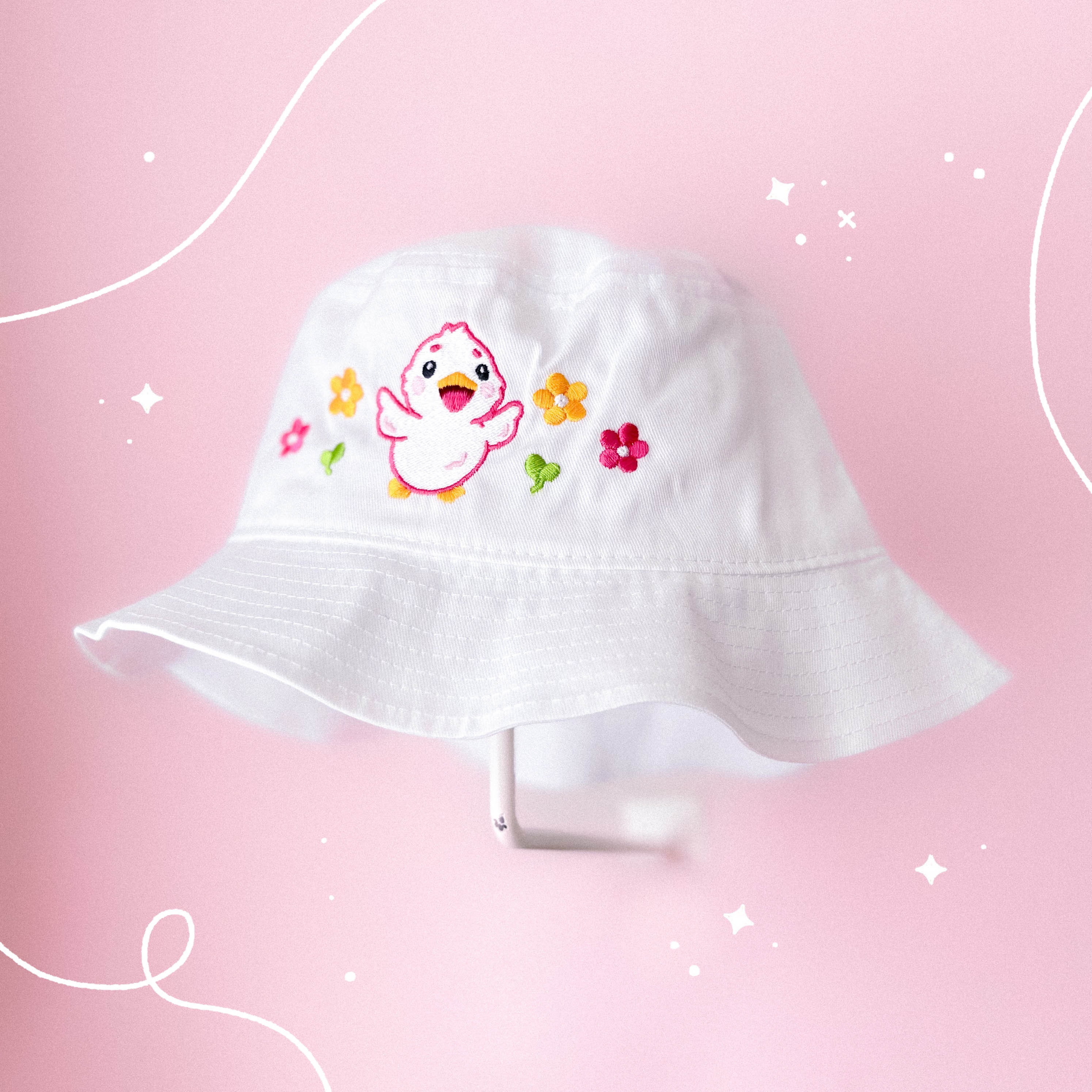 Y2K Pink “Cutie” Embroidered Cap Hat Stars Vintage 2000s Aesthetic 2000s Hat - Etsy main image 3
