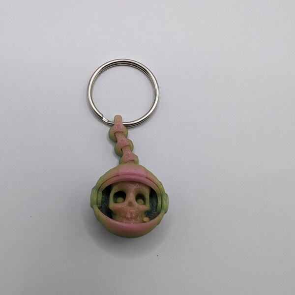 Flexi Factory Astronaut Skeleton Keychain