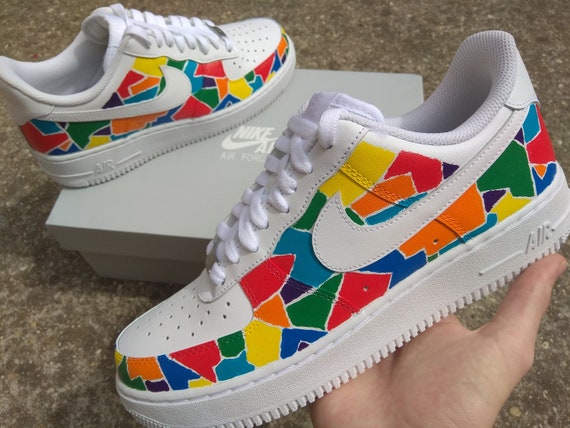 colorful custom af1
