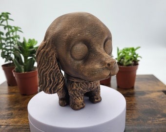 Funko Cocker Spaniel Figur Kunst Hund süßes Geschenk individuelle Funko Hund Haustier 3D-Wohnkultur