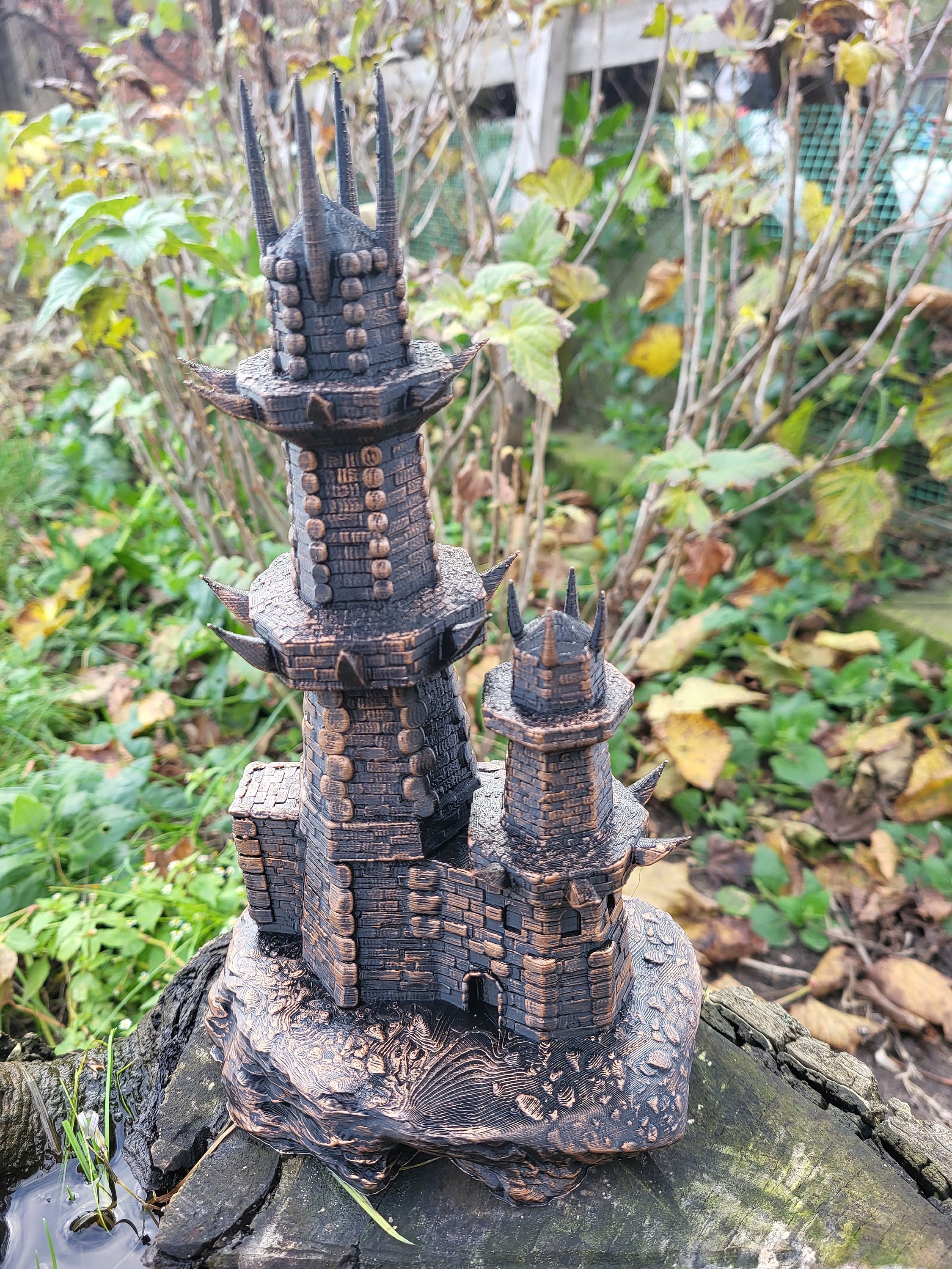 XARDAS Tower Gothic Game Figure Art Custom Geek Gift Nerd XARDAS Tower Gothic Game Figure Art Custom Geek Gift Nerd