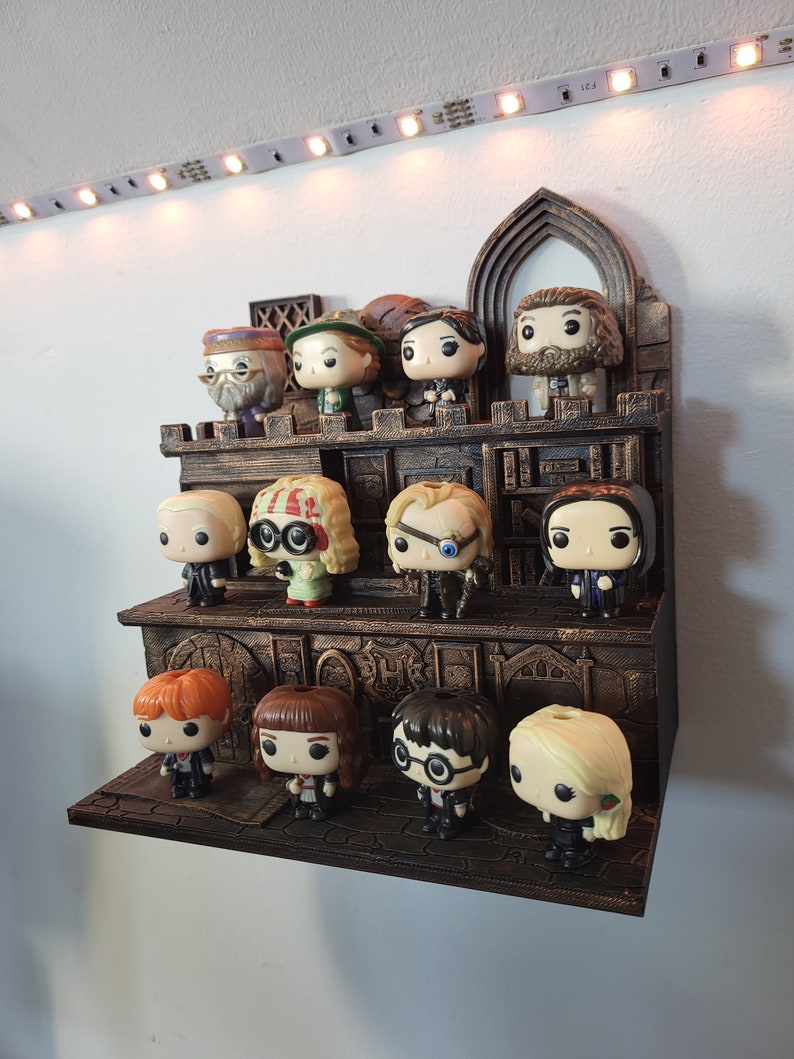 Funko Pop mini abschließbares Wandregal mit Display Funko Pop / Stage Funko Pop Regal Funko Pop Display Schwebendes Regal-Dekor-Display, Funko Pop Bild 1