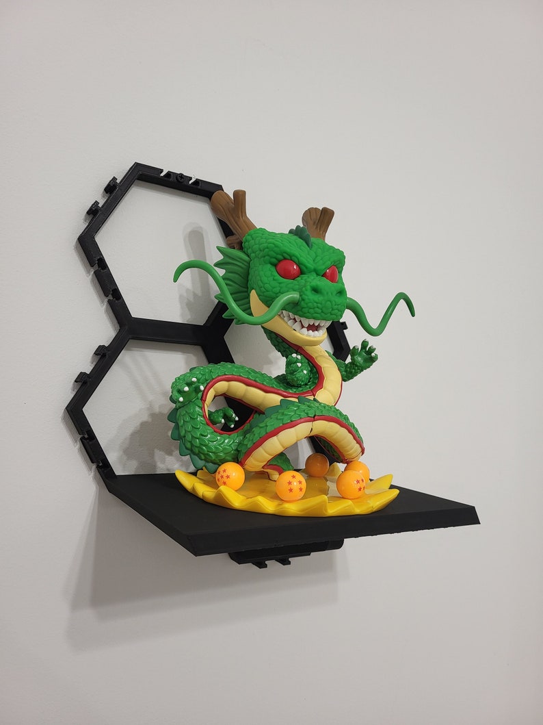 Jumbo Funko Pop Locking Wall Shelf W/ Display Funko Pop / Mega Stage