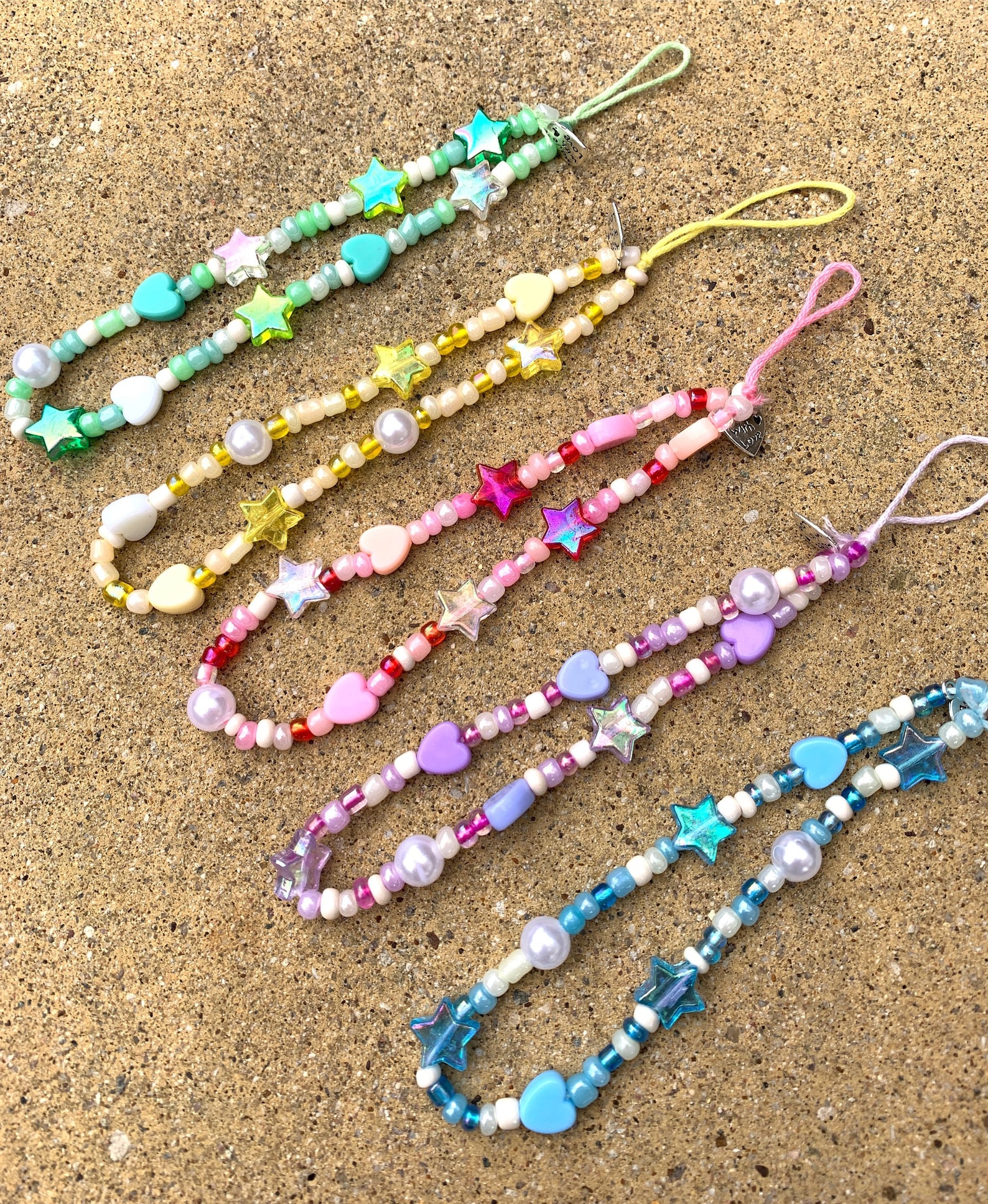 Stunning Beaded Phone Chain Phone Accessory Phone Charm Etsy UK
