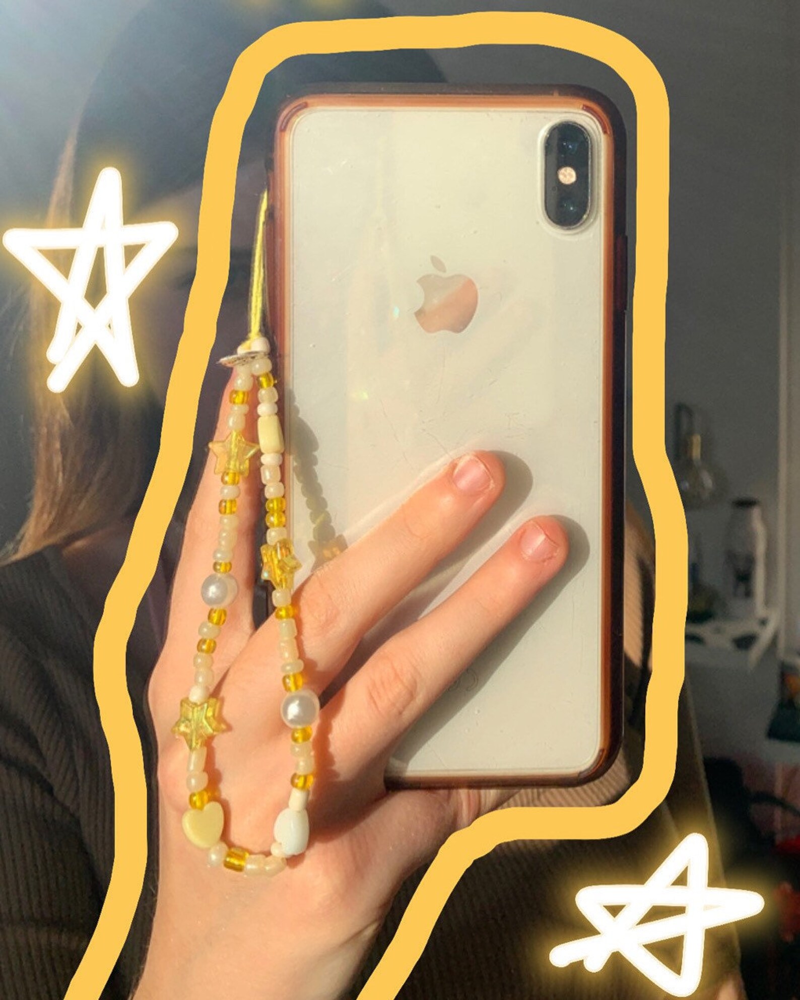 Stunning Beaded Phone Chain Phone Accessory Phone Charm Etsy UK