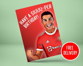 Cristiano Ronaldo Party Etsy Uk