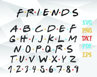 Download View Free Friends Font Svg Background Free SVG files ...