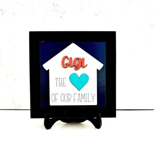 Personalized Grandmother Sign, Grandparents, Grandma, Grandparents Decor, Grandparent Tiered Tray, Grandmother Gift, Gift From Grandchildren