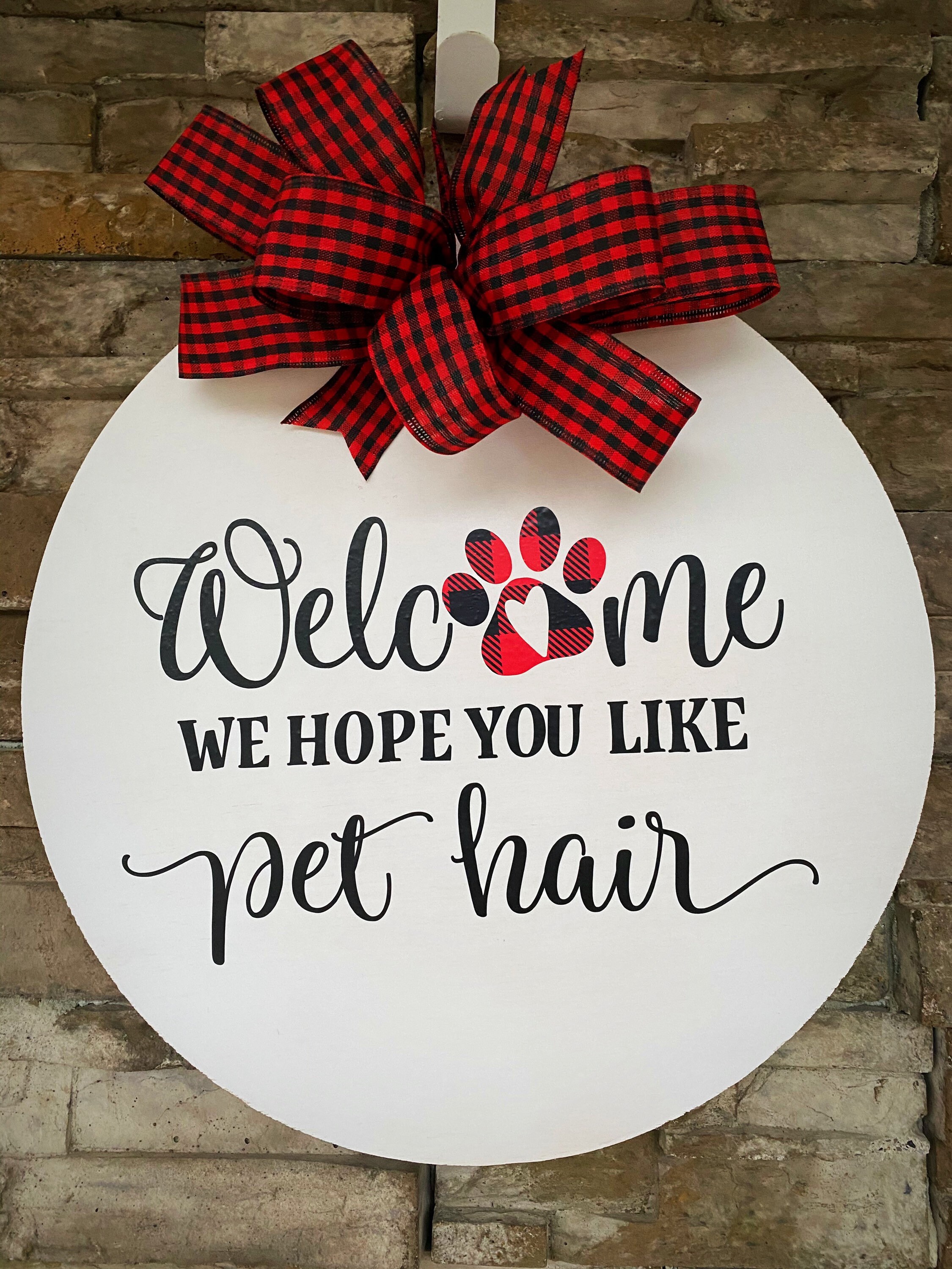 Sign Pet Door Hanger Pet Door Hanger Cat Etsy