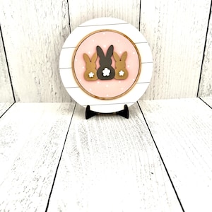 Farmhouse Bunny Interchangeable Frame, Easter, Easter Decor, Farmhouse Easter, Easter Bunny, Happy Easter, Bunny Decor, Spring Decor, Bunny
