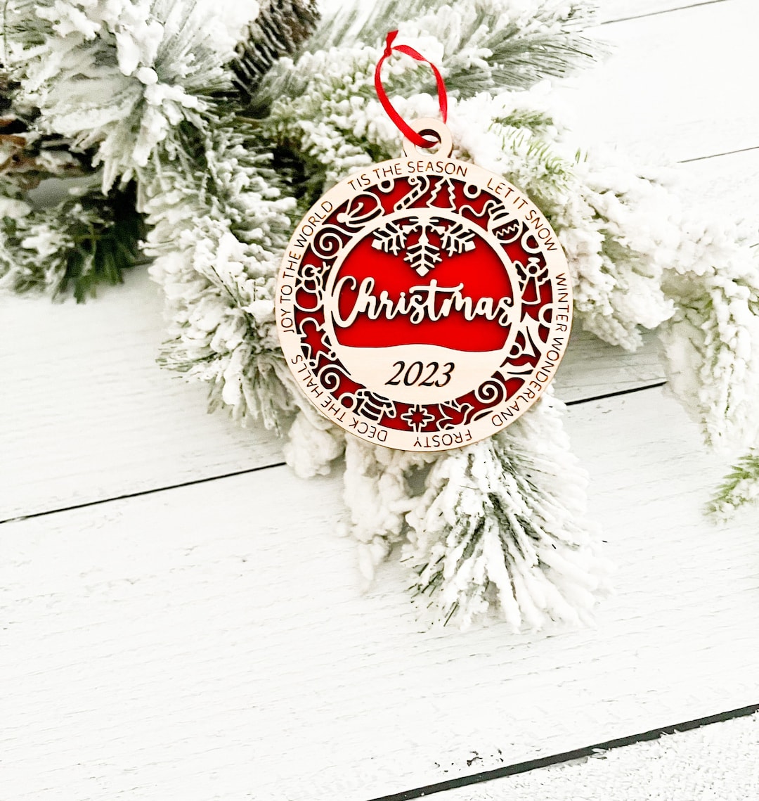 Christmas 2024 Ornament, 2024, Christmas, Christmas Decor, Personalized ...