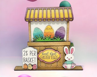 Easter Interchangeable Market, Easter, Easter Bunny, Easter Tiered Tray, Easter Decor, Easter Signs, Interchangeable, Easter Eggs, Rabbit
