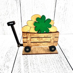 St Patricks Day Wagon, St Patricks Day, St Patricks Day Decor, Luck of the Irish, Irish, Irish Decor, Irish Signs, Pot of Gold, Leprechaun